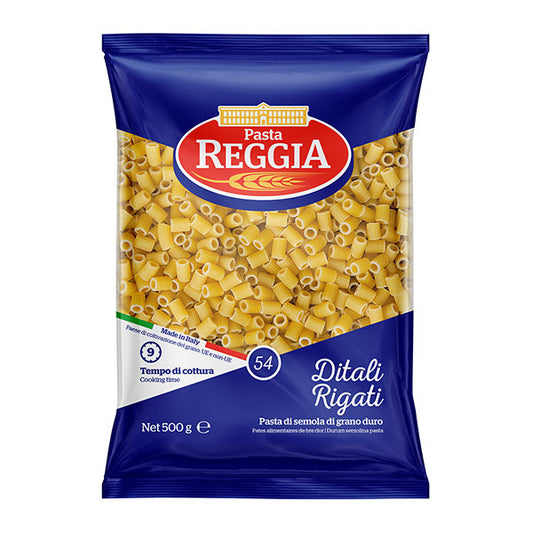 Ditali Rigate 54 - 500gr - Pasta Reggia