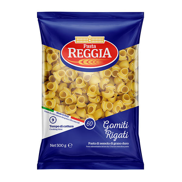 Gomiti Rigate 60 - 500gr - Pasta Reggia