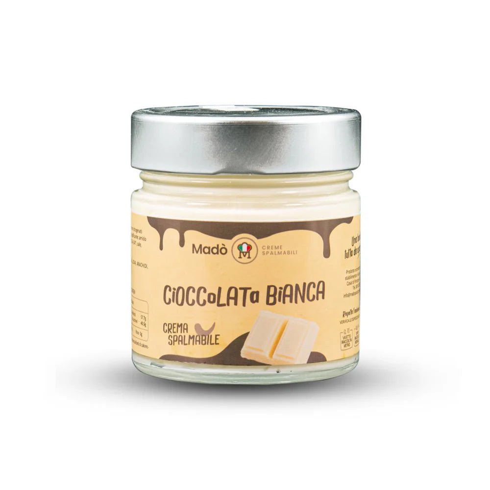 Crema Cioccolato Bianco - 350gr - Madohoreca