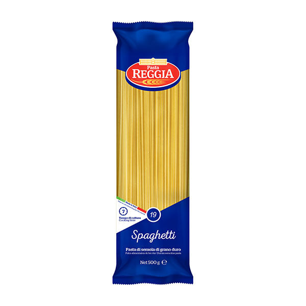 Spaghetti 19 - 500gr - Pasta Reggia